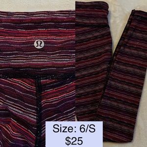 Lululemon women’s athletic leggings